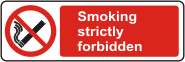 Smoking strictly forbidden