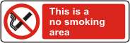 This is a no smoking area