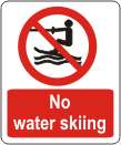 No No water skiing