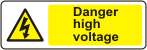 Danger High voltage