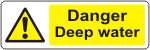 Danger deep water