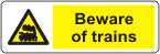 Beware of trains