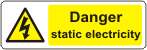 Danger Static electricity