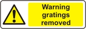 Warning Gratings removed