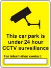 This car park is under 24 hour CCTV surveillance