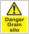 Danger Grain silo