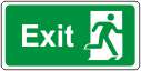 Exit (running man right, Exit)