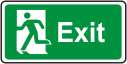 Exit (running man left, Exit)
