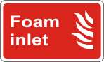 Foam inlet