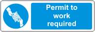 Permit to work required