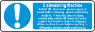 Dishwashing machine instructions