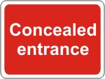 Concealed entrance