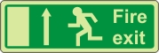 Fire exit, running man (up)