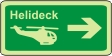 Helicopter symbol, arrow right