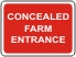 General Agricultural Signs