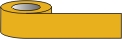 Yellow Ochre 08 C 35 tape  (gases - except air)