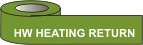 HW Heating return  tape